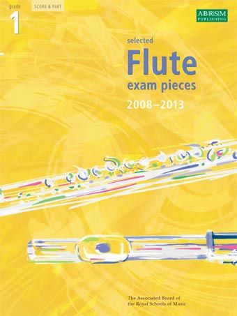 Selected Flute Exam Pieces 2008-2013  (Book & CD) grado 1