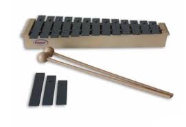 CARILLON SOPRANO - DIATONICO HONSUY 49020 DO/LA TECLAS NIQUELADO rojas