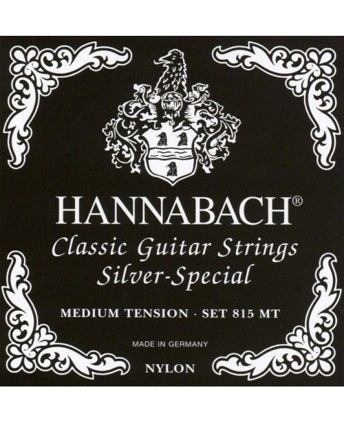 CUERDA GUITARRA CLASICA - HANNABACH 1º NEGRA 8151 MT