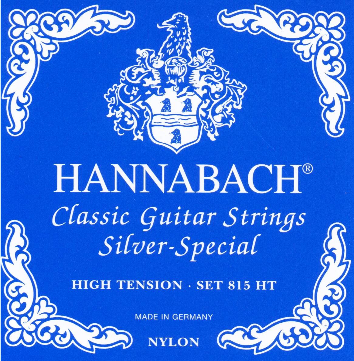 CUERDA GUITARRA - HANNABACH AZUL 815 HT JGO SILVER SPECIAL