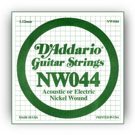 CUERDA GUITARRA ELECTRICA - D'ADDARIO NW044