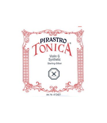 CUERDA VIOLIN - PIRASTRO TONICA 4ª SOL(G) 4/4 PLATA
