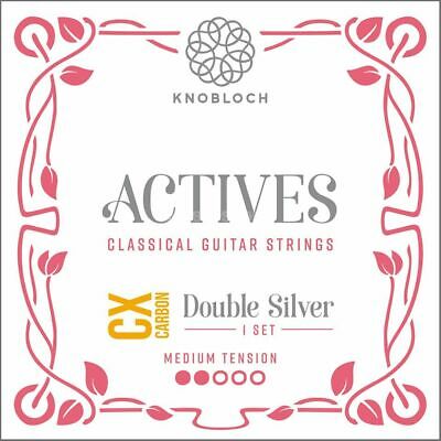 CUERDA GUITARRA CLASICA - KNOBLOCH ACTIVES CX300 DOUBLE SILVER MEDIUM TENSION