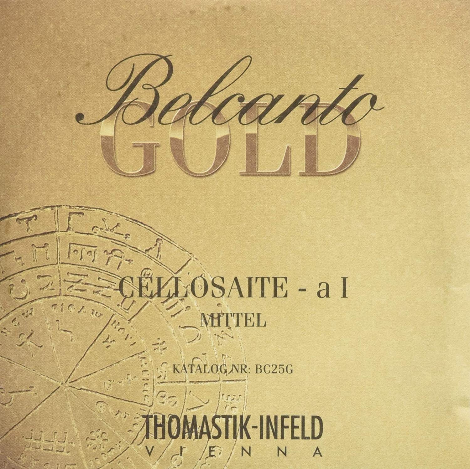 CUERDA VIOLONCHELO - THOMASTIK BEL CANTO GOLD 1º LA-A