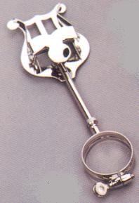 ATRIL CLARINETE - CON ARGOLLA OBRAC 1210 NIQUELADO