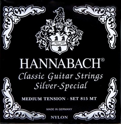 CUERDA GUITARRA CLASICA - HANNABACH 4º NEGRA 8154 MT
