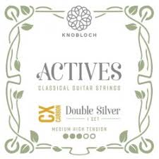 CUERDA GUITARRA CLASICA - KNOBLOCH ACTIVES DOUBLE SILVER CARBON CX400 MEDIUM HIGH TENSION