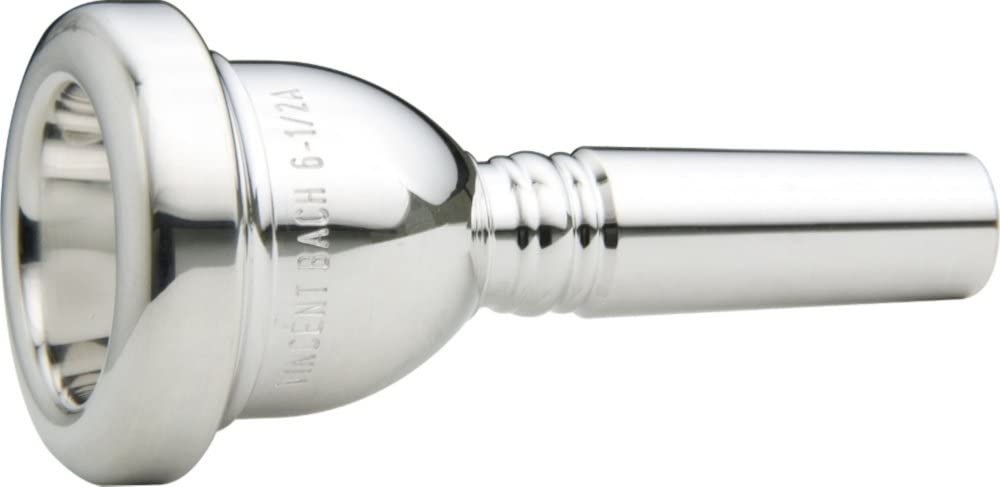 BOQUILLA TROMBON - BACH USA 341 6HA --1/2 LG SHANK PLATEADA