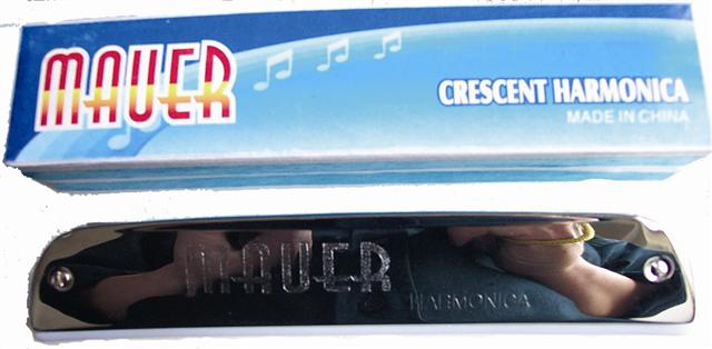 ARMONICA MAURER 20 VOCES CROMADA