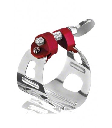 ABRAZADERA BOQUILLERO SAX TENOR - BG LDT DUO PLATEADA