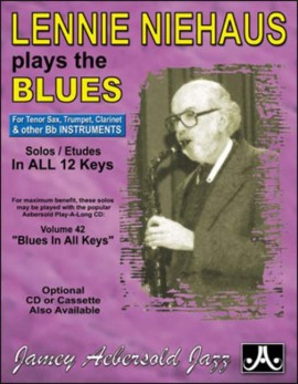 AEBERSOLD - LENIE NIEHAUS PLAYS THE BLUES INSTR.BB