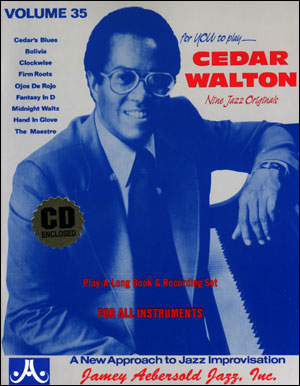 AEBERSOLD J. - CEDAR WALTON NINE JAZZ ORIGINALS V.35 (+CD) -
