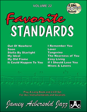 AEBERSOLD J. - FAVORITE STANDARDS (AB)(2CD) - V.22