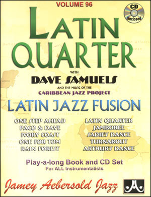 AEBERSOLD J. - LATIN QUARTER -DAVE SAMUELS V.96 CD