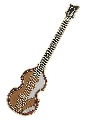 REGALO- MINI PIN BAJO ELECTRICA (ORO)