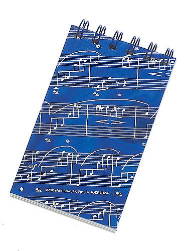 REGALO - BLOCK DE NOTAS RELIEVE CON PENTAGRAMA