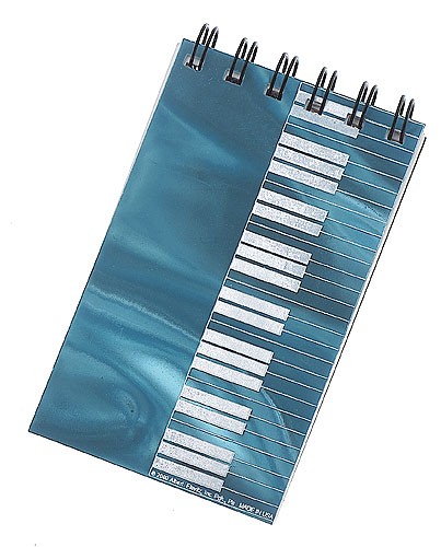 REGALO- BLOCK NOTAS CON RELIEVE TECLADO (8X13CM)