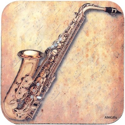 REGALO- POSA VASOS SAXOFON