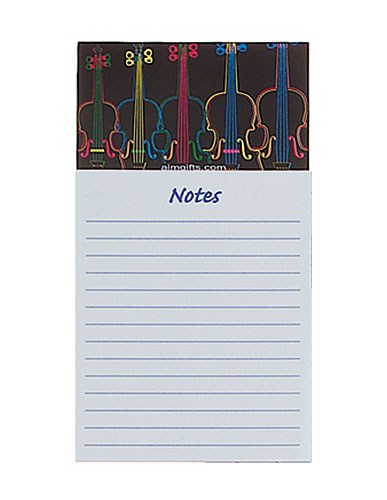 REGALO- BLOCK NOTAS VIOLINES (MAGNETICO)