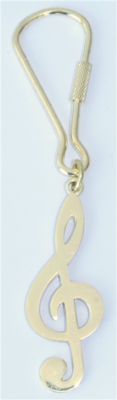 REGALO - LLAVERO EN FORMA DE CLAVE DE SOL ***DESCATALOGADO***