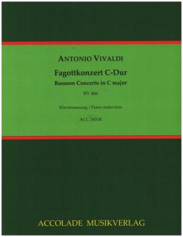 VIVALDI A. - CONCIERTO DO M F.VIII/28 - RV.466 (FAGOT Y PIANO)