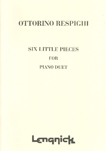 RESPIGHI O. - 6 PIEZAS PEQUEÑAS PIANO