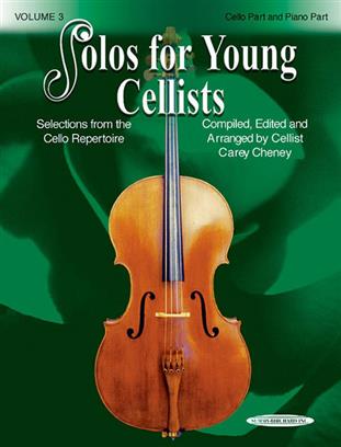 CHENEY C. - SOLOS FOR YOUNG CELLISTS V.3