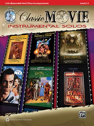 ALBUM - CLASSIC MOVIE INTRUMENTAL SOLOS FOR CELLO (ACC PIANO) (+CD)