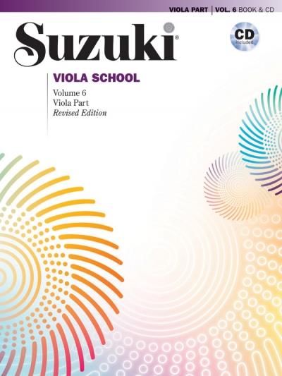 SUZUKI S. - ESCUELA DE VIOLA REVISADA Vº6  LIBRO+CD