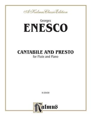 ENESCO G. - CANTABILE Y PRESTO