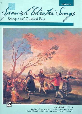 MIKLESSEN C. - SPANISH THEATER SONGS MEDIUM /LOW VOICE