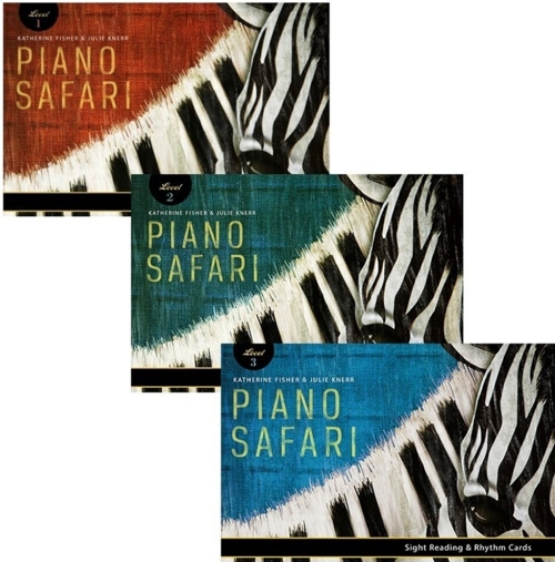 FISHER/KNERR - PIANO SAFARI SIGHT READING CARDS PACK