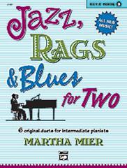 MIER M. - JAZZ , RAGS & BLUES FOR TWO V. 2 PIANO DUET