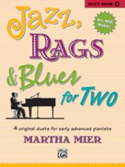 MIER M. - JAZZ , RAGS & BLUES FOR TWO V. 5 PIANO DUET
