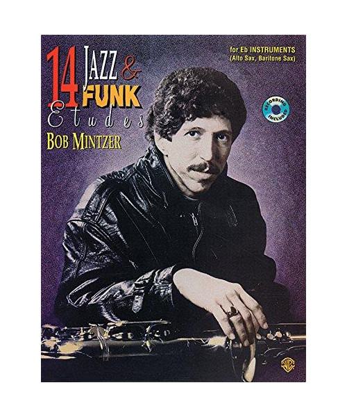 MINTZER B. - JAZZ & FUNK ETUDES (14) SAX ALTO/BARITONO +DESCARGA