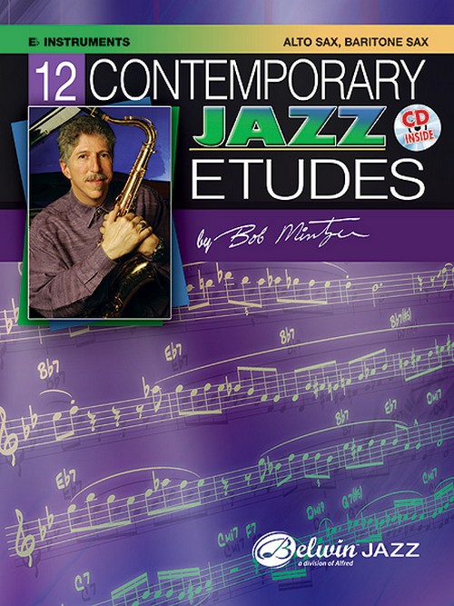 MINTZER B. - COMTEMPORARY JAZZ ETUDES (12) SAX ALTO/BARITONO +CD