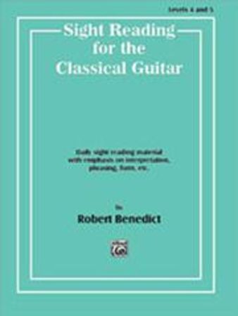 BENEDICT R. - SIGHT READING FOR CLASSICAL GUITAR 4-5
