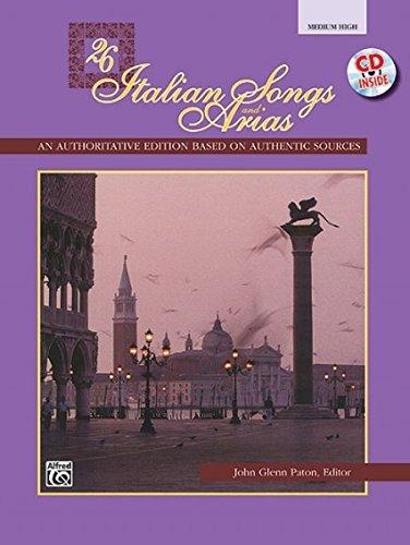 ALBUM - ITALIAN SONGS AND ARIAS MEDIUM HIGH -
