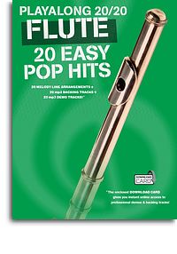 ALBUM - PLAYALONG 20/20 FLUTE -20 EASY POP HITS CD