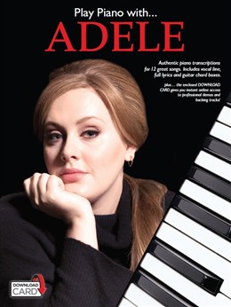 ADELE - PLAY PIANO WITH + (TARJETA DESCARGA)