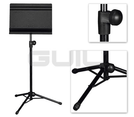 ATRIL ORQUESTA - GUIL CON BANDEJA METÁLICA DE DOBLE REPISA