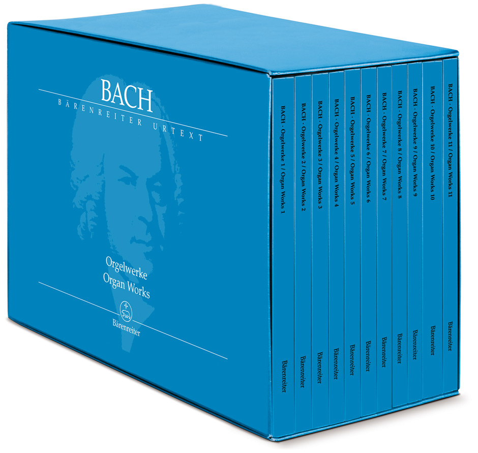 BACH J.S. - OBRAS PARA ORGANO URTEXT (11 VOLUMENES)