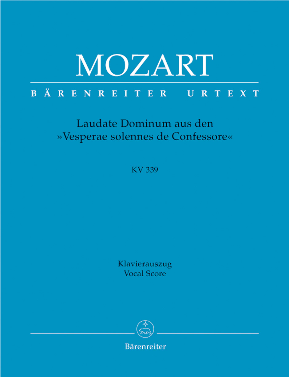 MOZART W.A. - LAUDATE DOMINUM KV.339 URTEXT