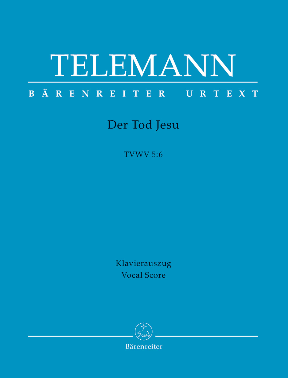 TELEMANN G.P. - ORATORIO DER TOD JESU TVWV 5:6