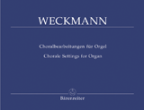 WECKMANN M. - CHORALE SETTINGS FOR ORGAN