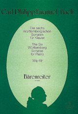 BACH C.PH.E. - WUTTENBERG SONATAS (6) WQ.49
