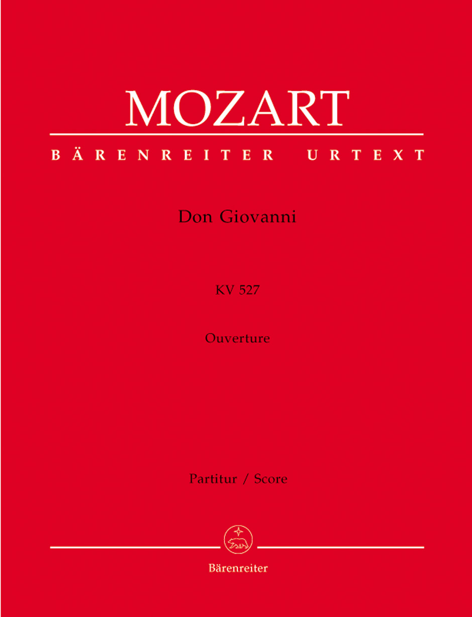 MOZART W.A. - OBERTURA DON GIOVANNI KV.527 URTEXT