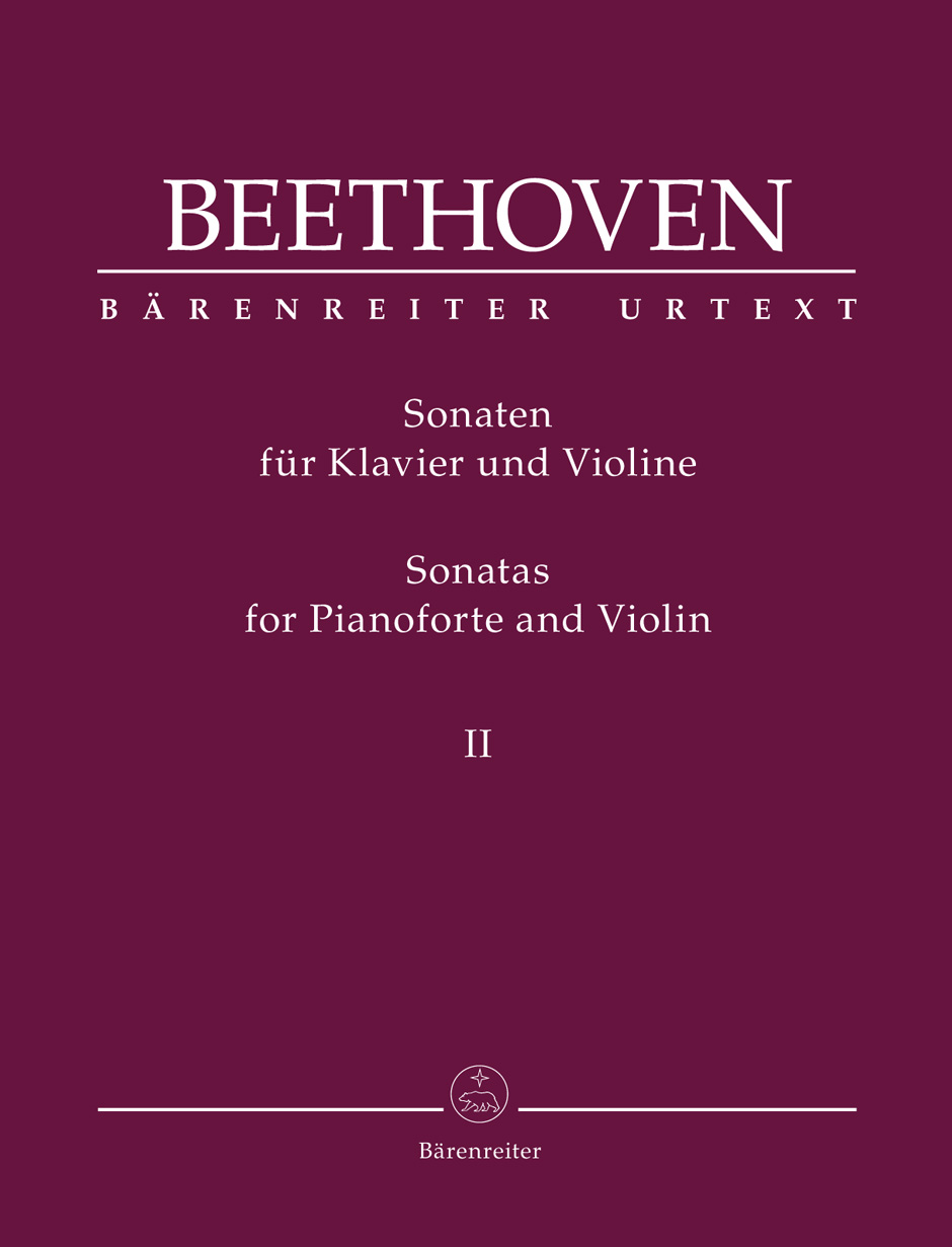 BEETHOVEN L.V. - SONATAS V.2 VIOLIN Y PIANO URTEXT