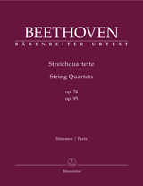 BEETHOVEN L.V. - CUARTETOS CUERDA OP.74 Y 95