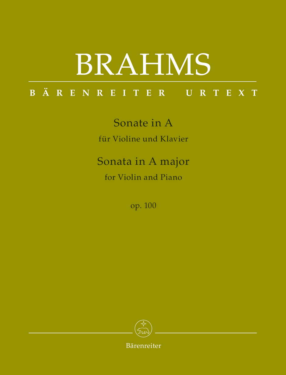 BRAHMS J. - SONATA LA M OP.100 URTEXT